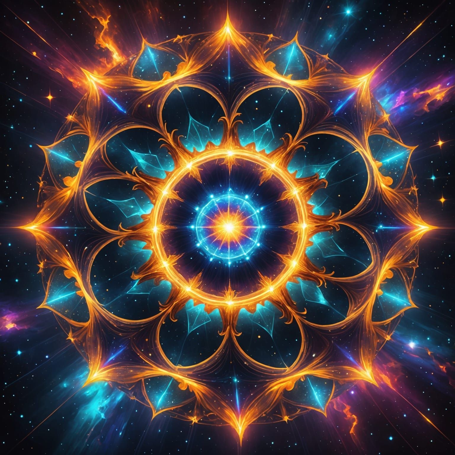 Brilliant Supernova Outshines Galaxy: Astral Illustration