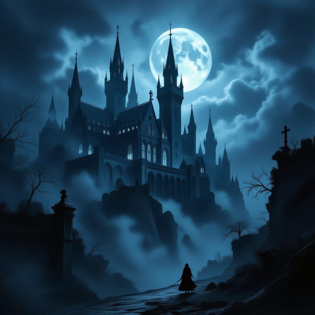 Evocative Gothic Fantasy in Dark Tones