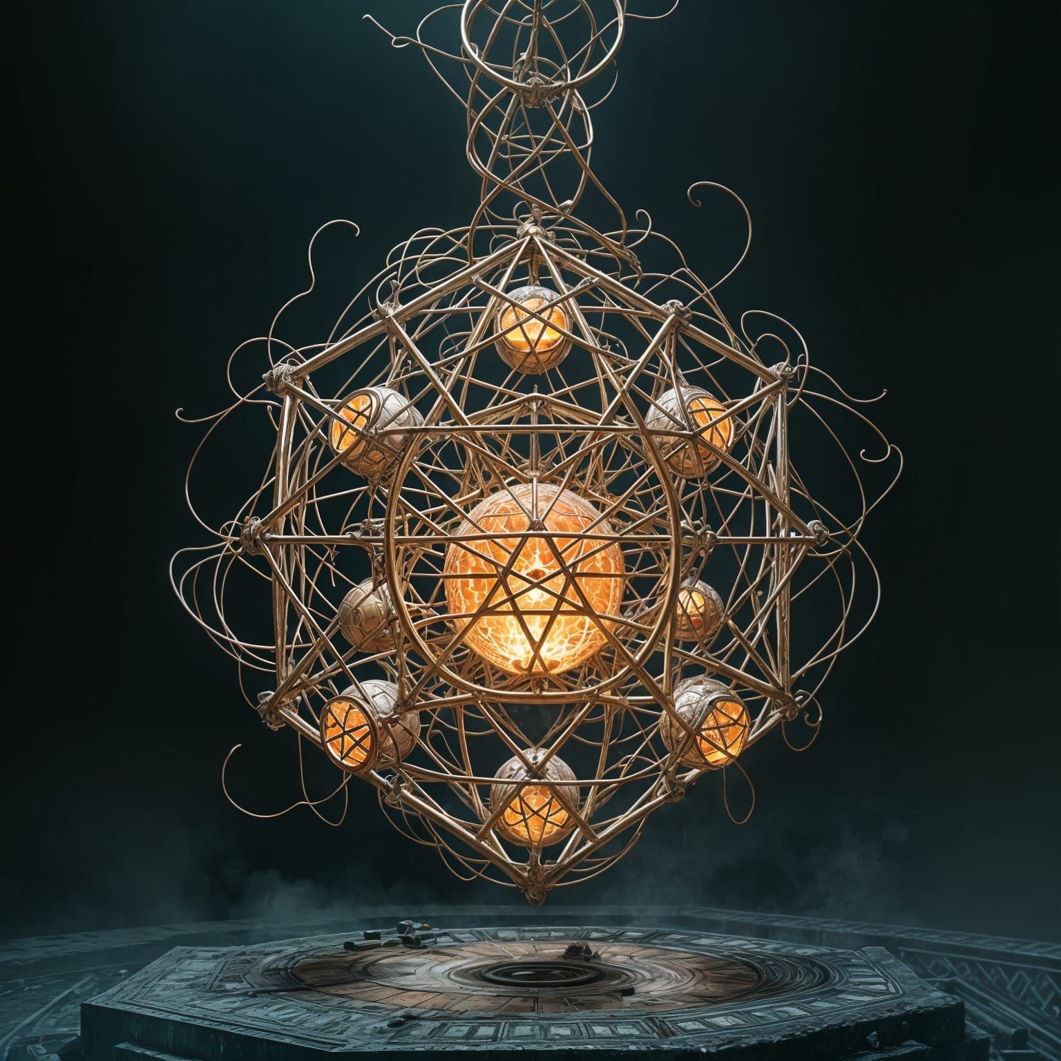 Enigmatic Sigil Lattice Unfolds