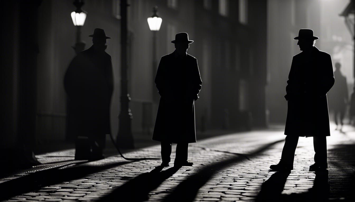 Classic Film Noir Street Photography