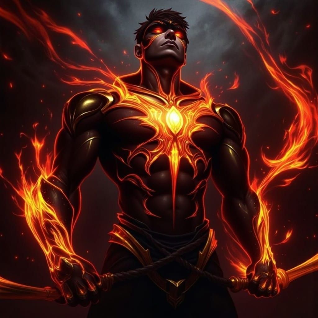 Mysterious Figures in a Futuristic Metropolis