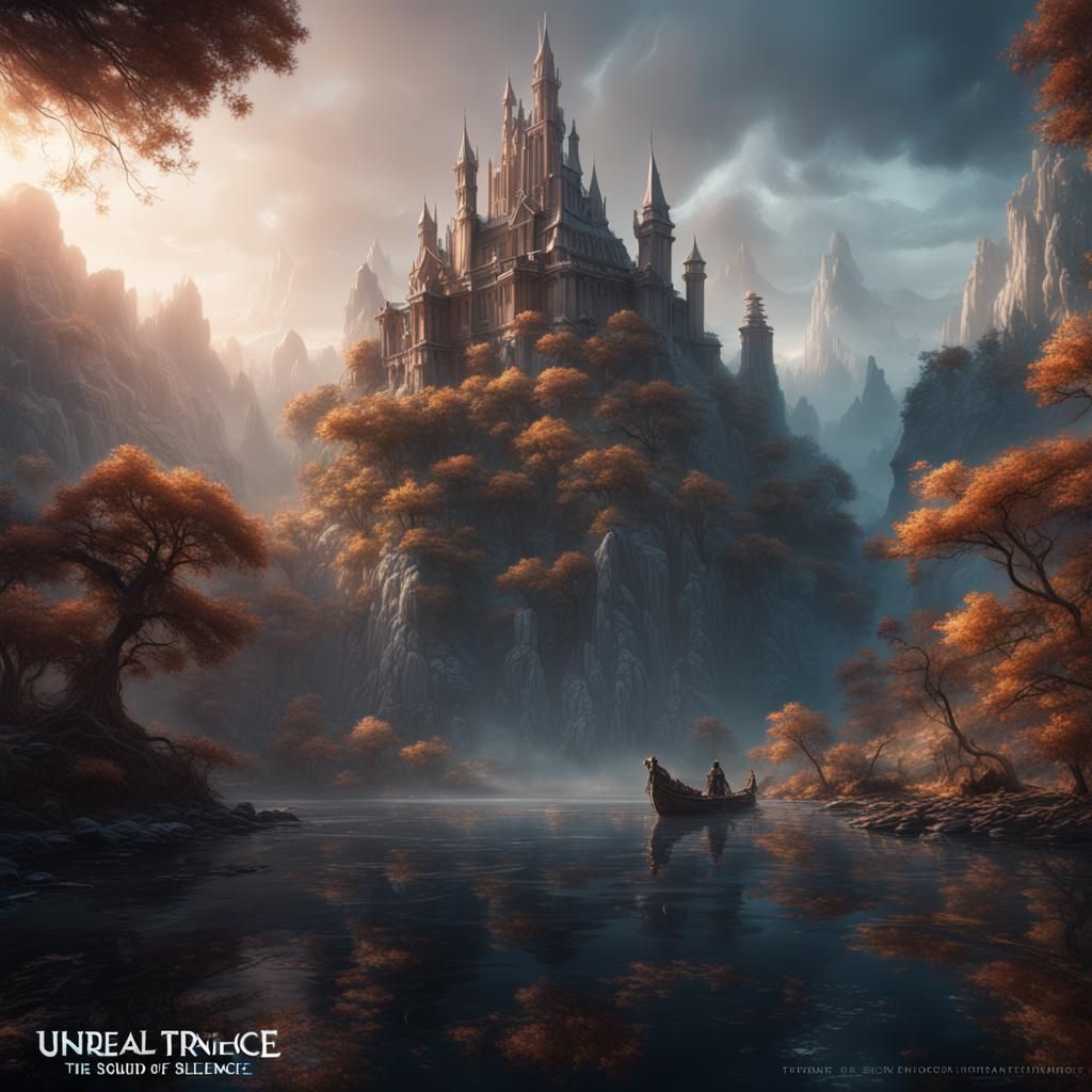 Fantastical Matte Painting in Deep Color