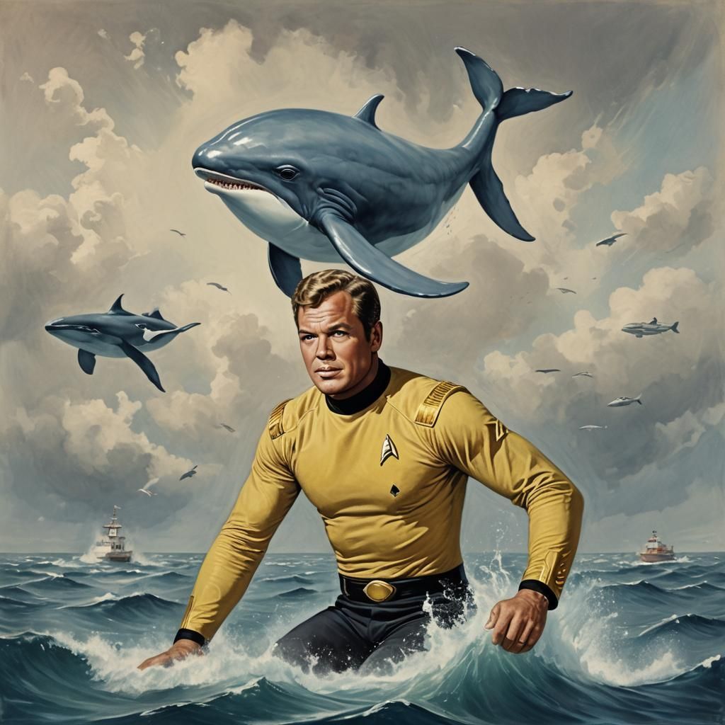 Captain Kirk Transformed: A Whale of a Star Trek Captain
