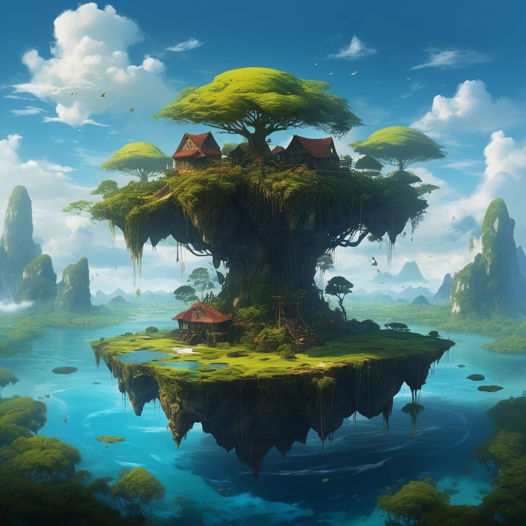 Fantasy Island on a Sea of Oil