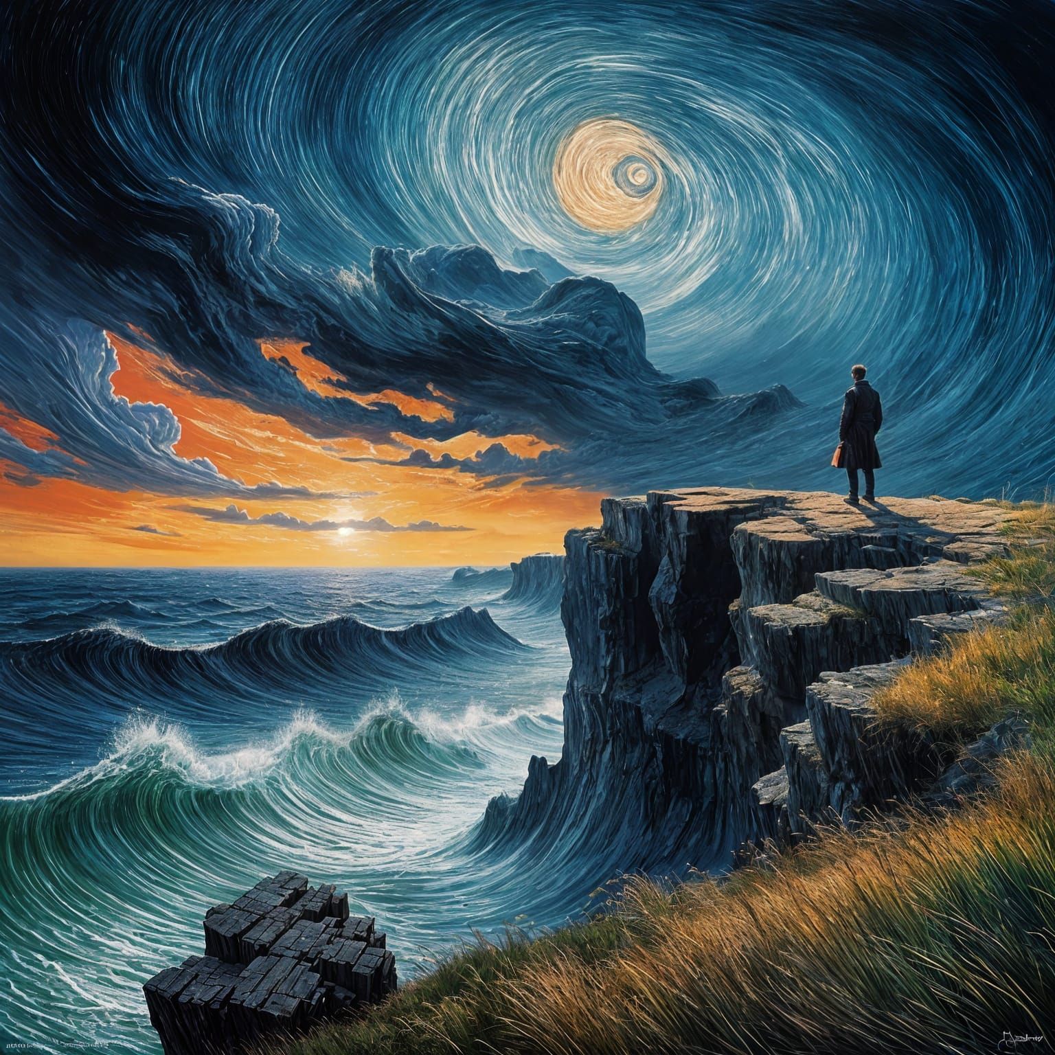 Ethereal Turbulence Revealed in Moody Landscape