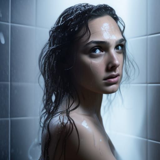In the Shower - Gal Gadot