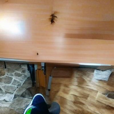 Abstract Composition Generated from Short AI Prompt