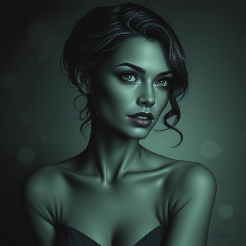 A Woman with a Hint of Mischief and a Mind Full of Curiosity