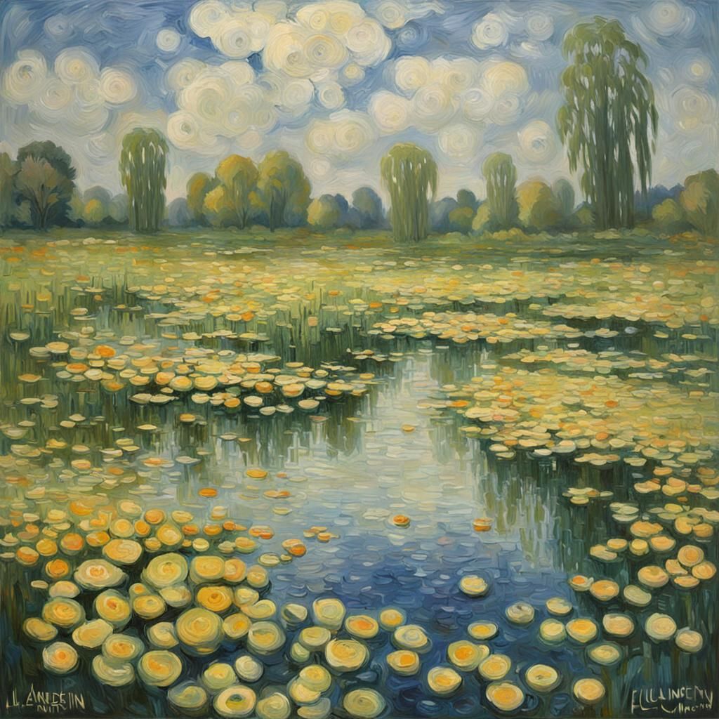 Fleming's Penicillin Discovery in Impressionistic Neo-Romant...