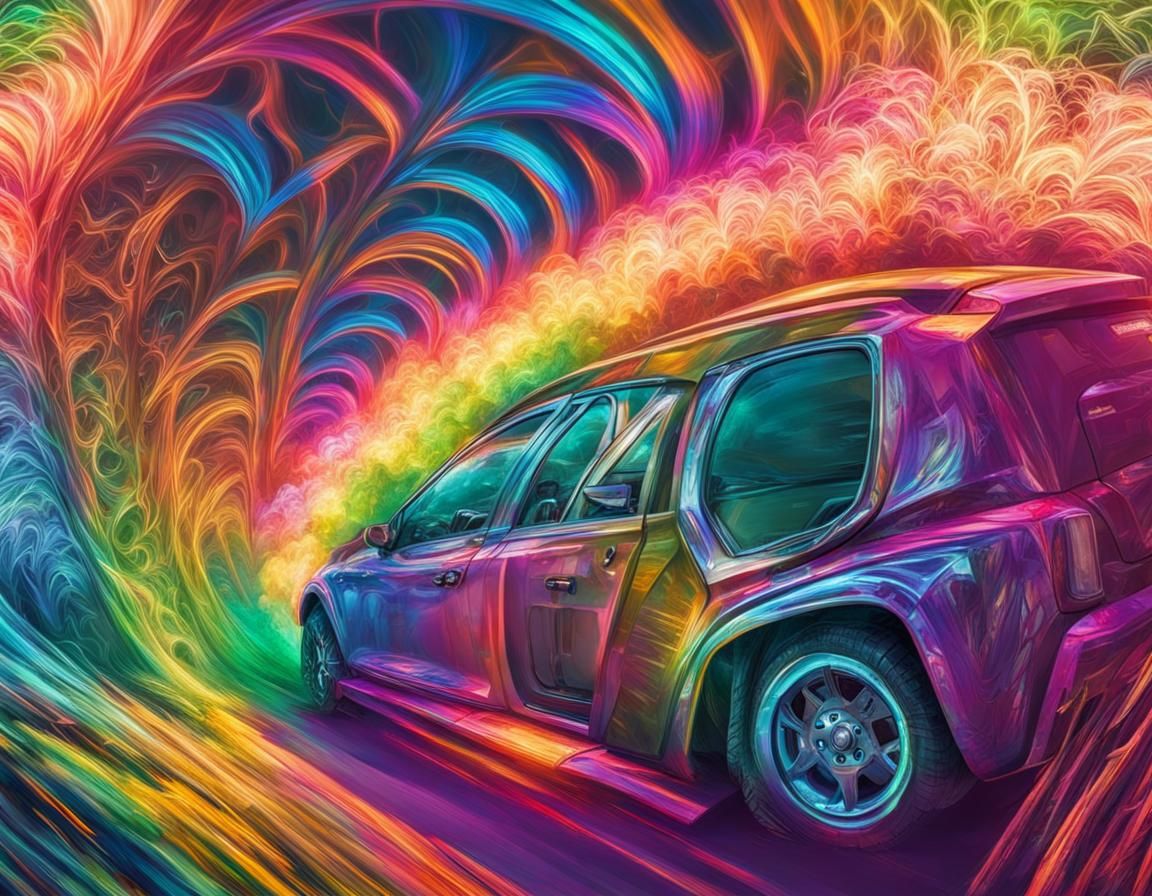 Hyperrealistic SUV Car with Intricate Details