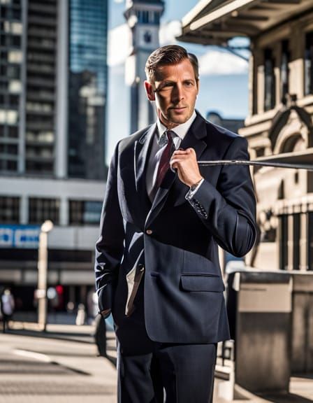 Sharp dressed Man by Per.