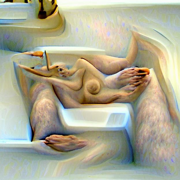 Ornate Clawfoot Bathtub Legs Close-Up