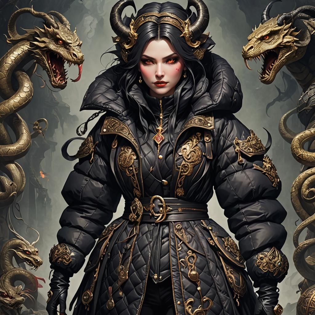 Demonic Aristocrat Snake Charmer Traveler