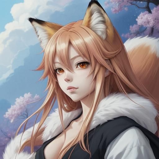 Anime Style Fox Character