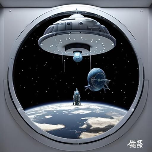 Starship, Moonbase, earth, Neptune, Confucius, highly detailed, best quality, realistic