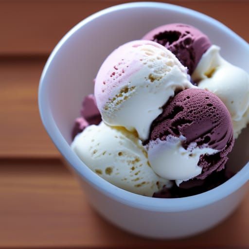 High Detail Image of Ice Cream
