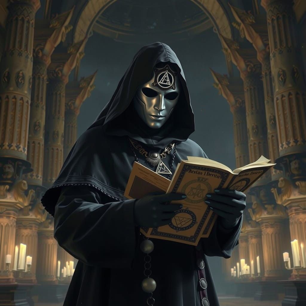 Dark Cultist Master of Forbidden Knowledge