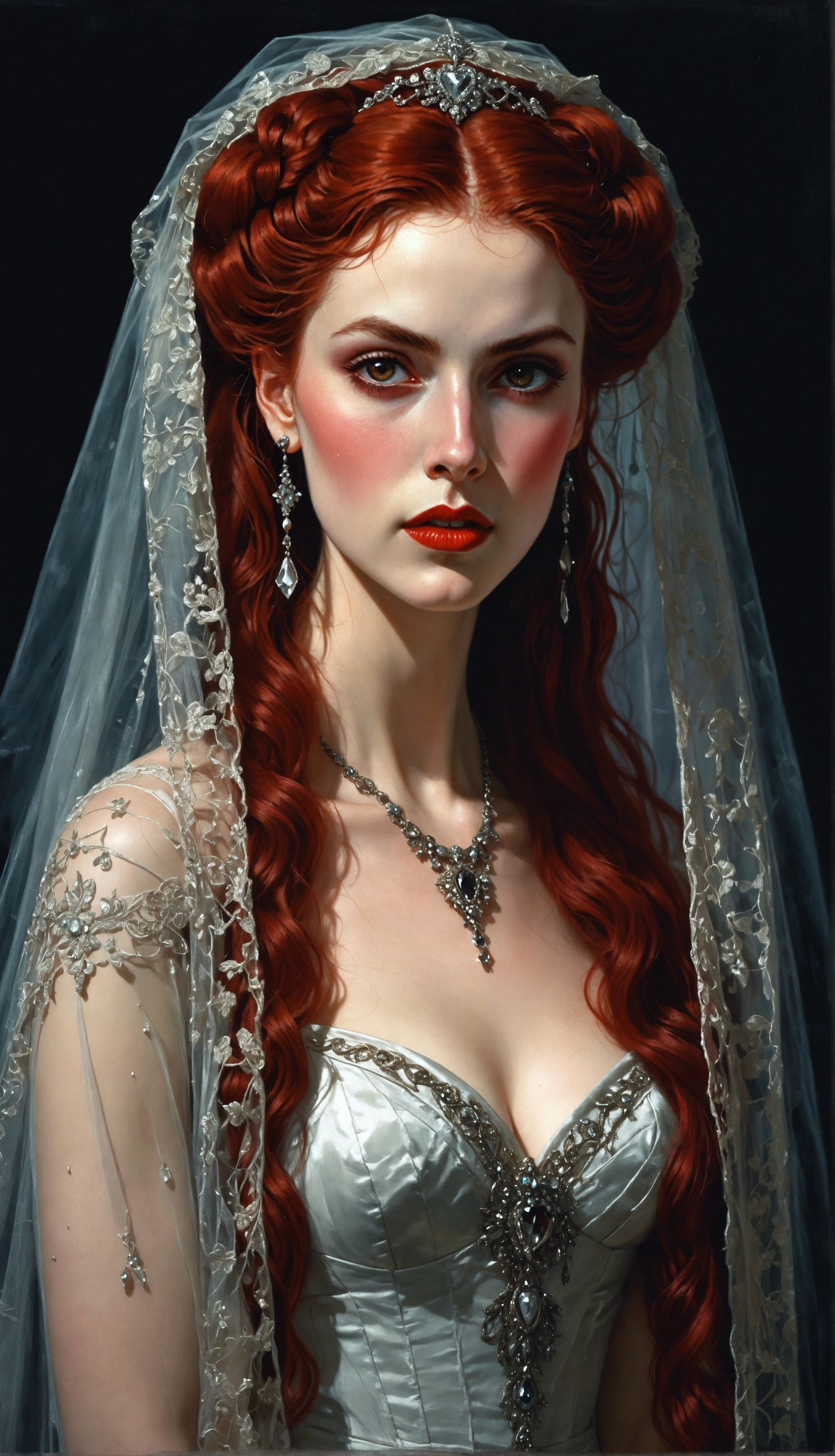 Wife of Dracula: Elena in Dramatic Light