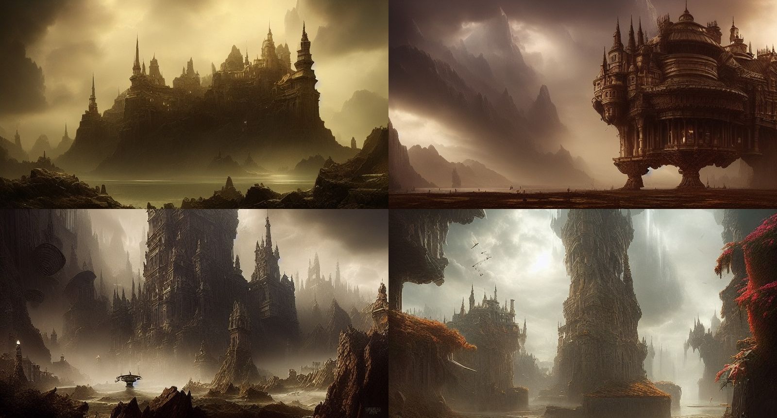 Epic Cinematic Digital Painting With Intricate Detail