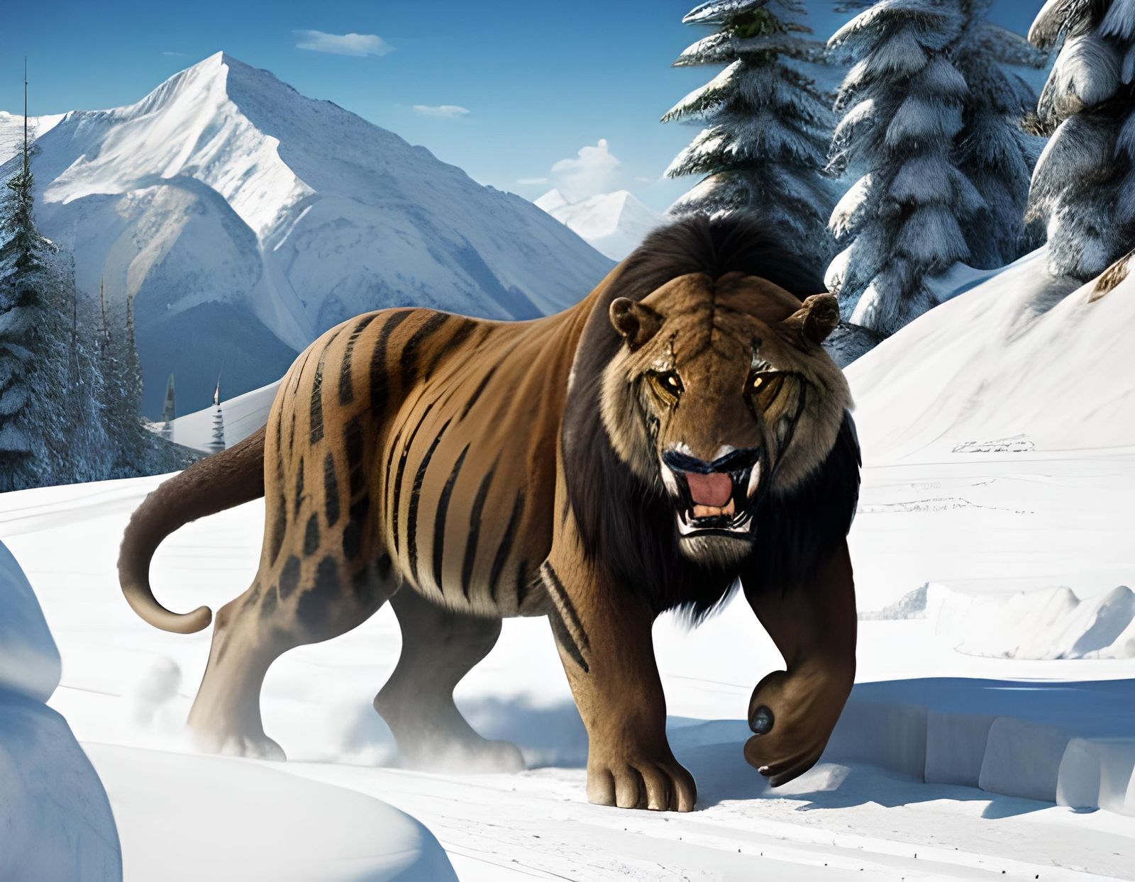 Impresive Smilodon