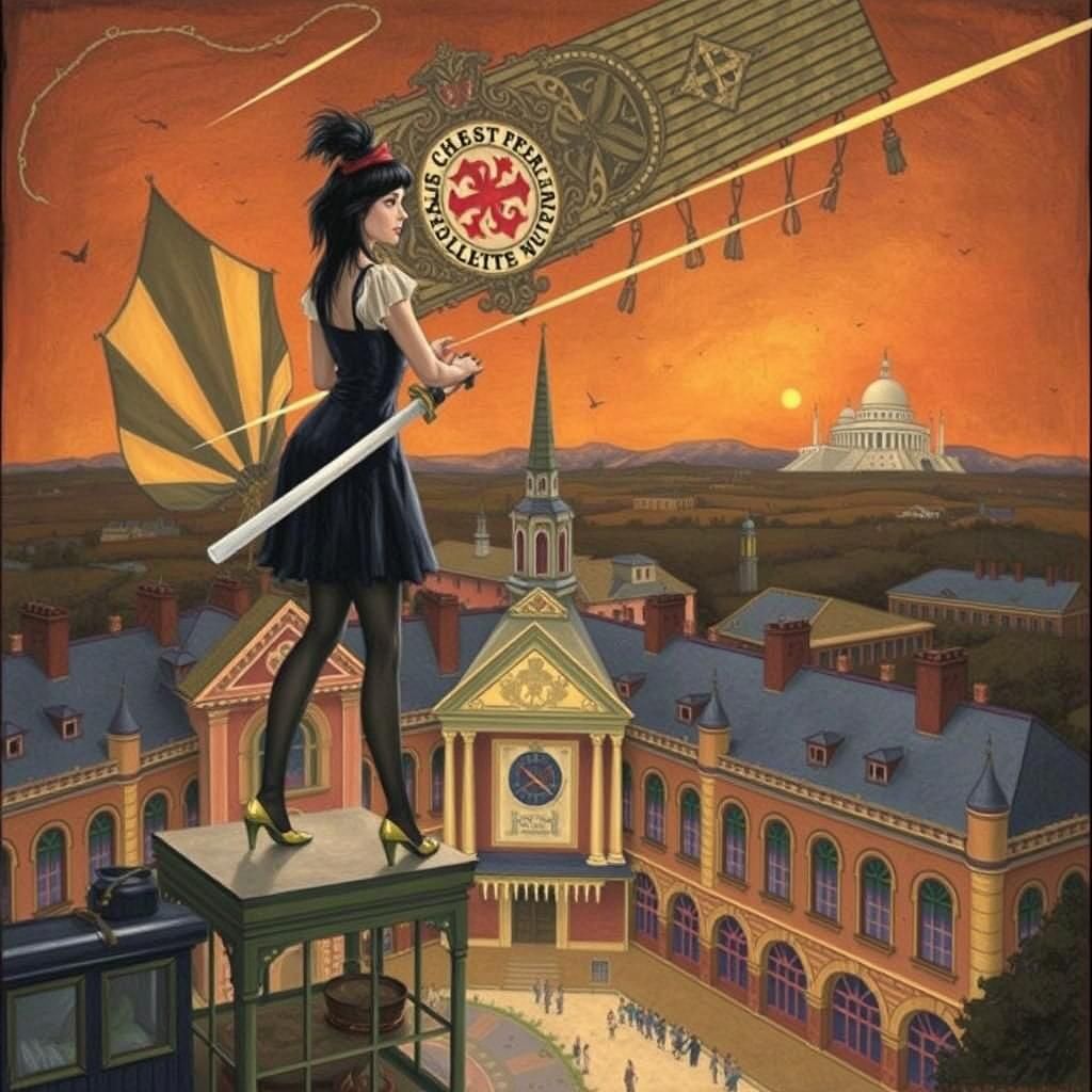 AI Interpretation of 1666