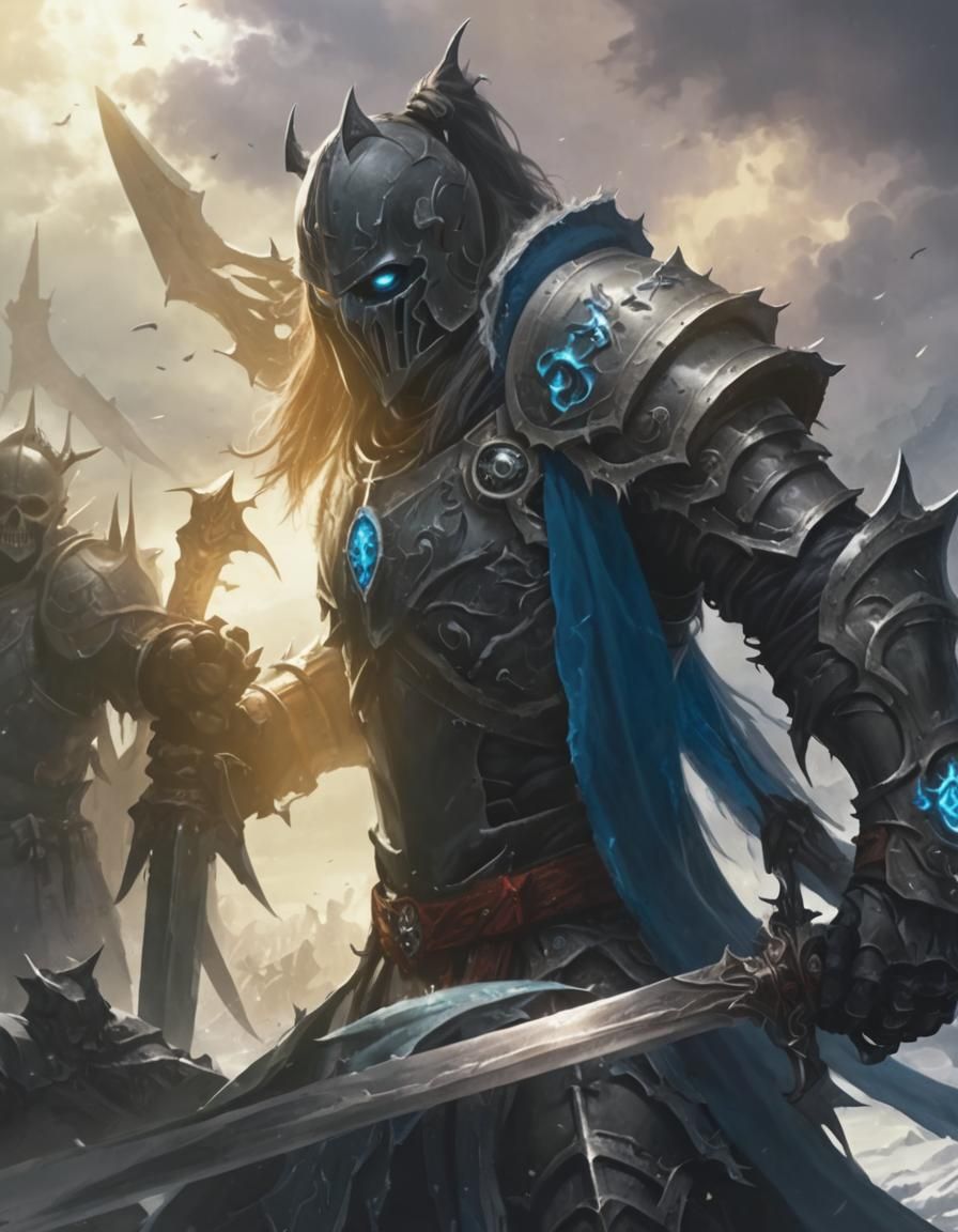 Imposing Death Knight Concept Art