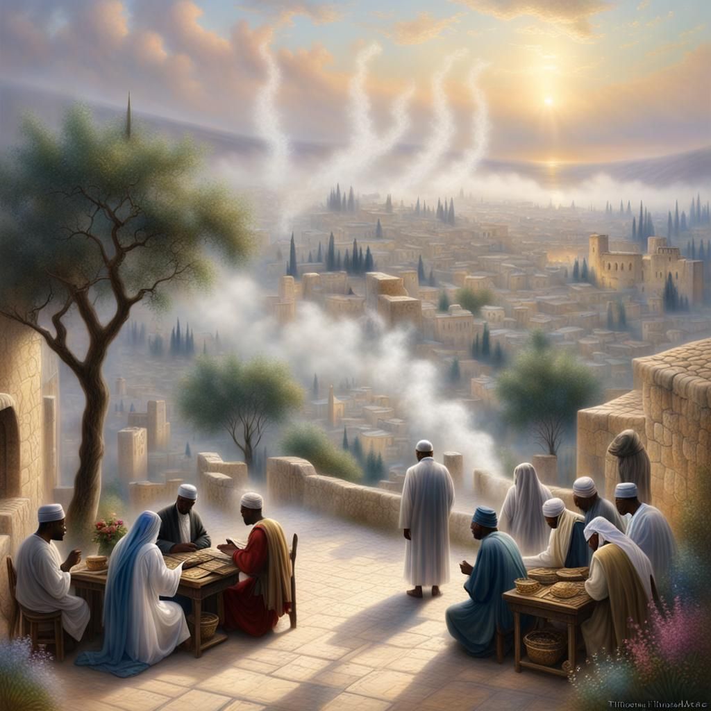 Jerusalem: Jews, Muslims, Christians Praying in Harmony