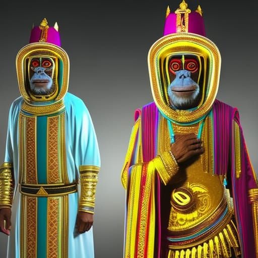 chimpanzee priest of ancient egypt