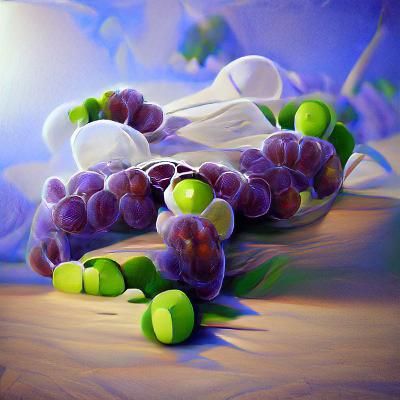 Lush Grapes in 8K 3D Render