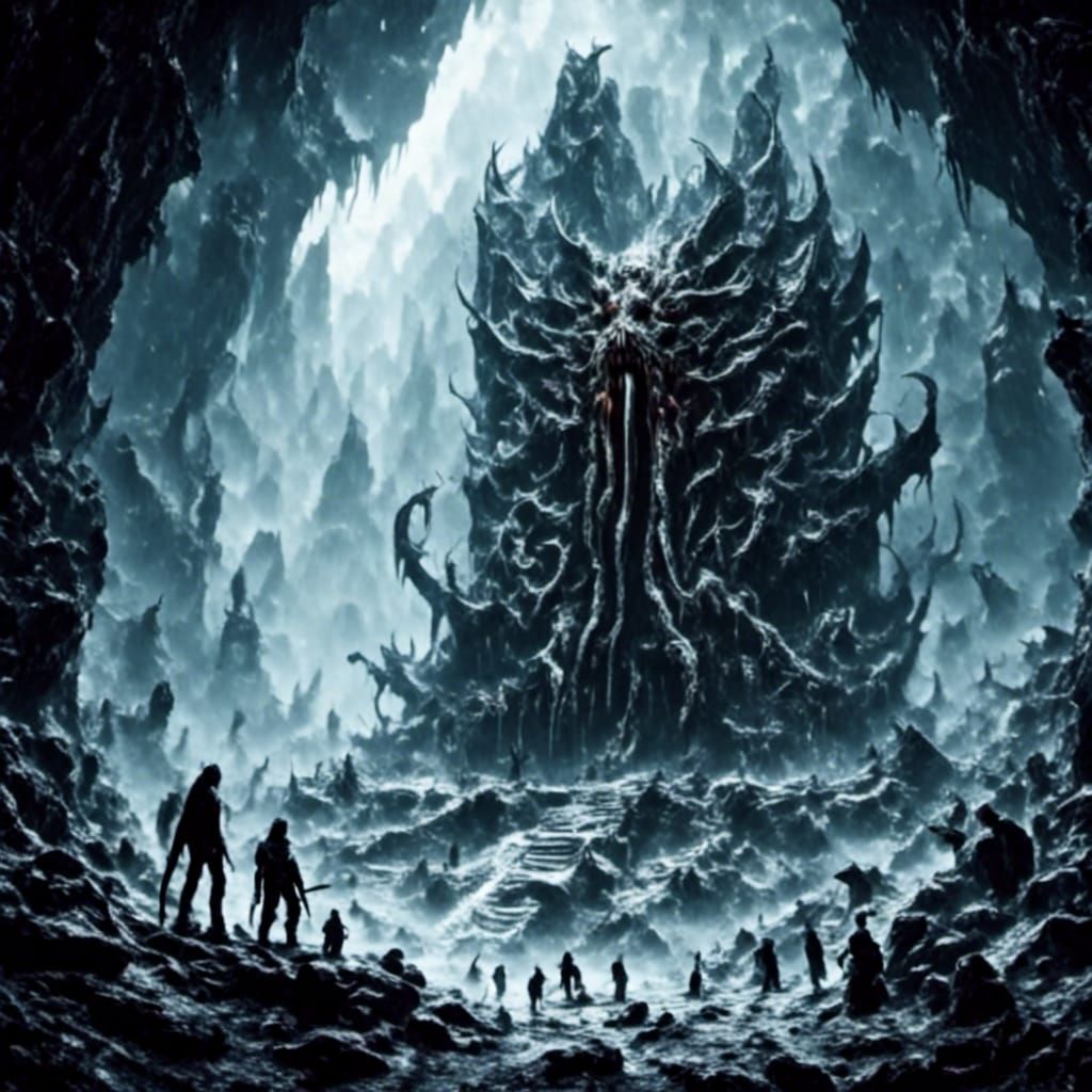 Antarctic Temple: Confrontation with a Colossal Horror