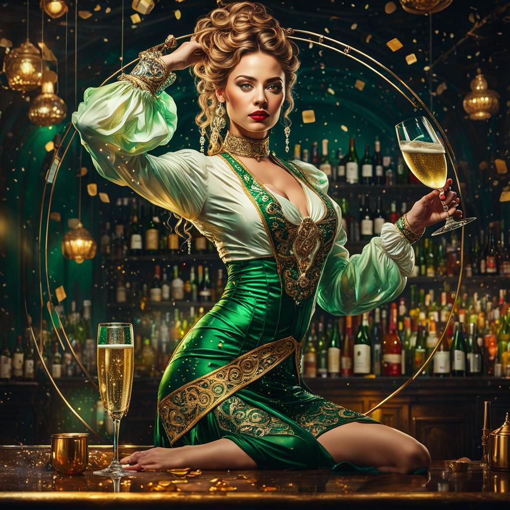 The champagne divinity