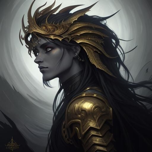 Dragon-Horse Hybrid in Death Knight Armor