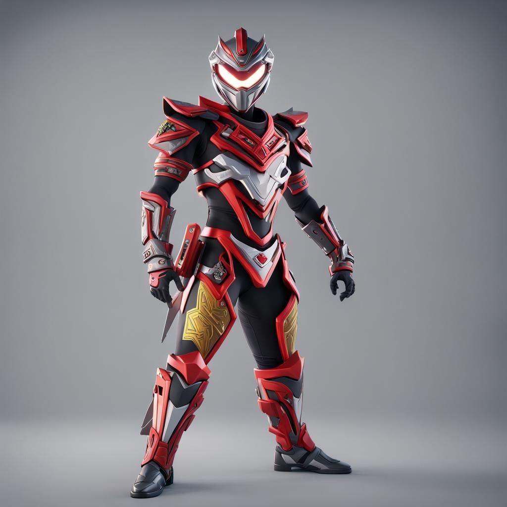 Cyborg Ninja: Overwatch-Inspired Matte Painting