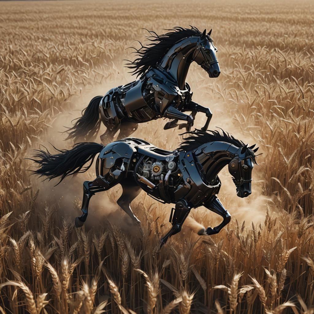 Ford Mustang Transforms into Mechanical Horse