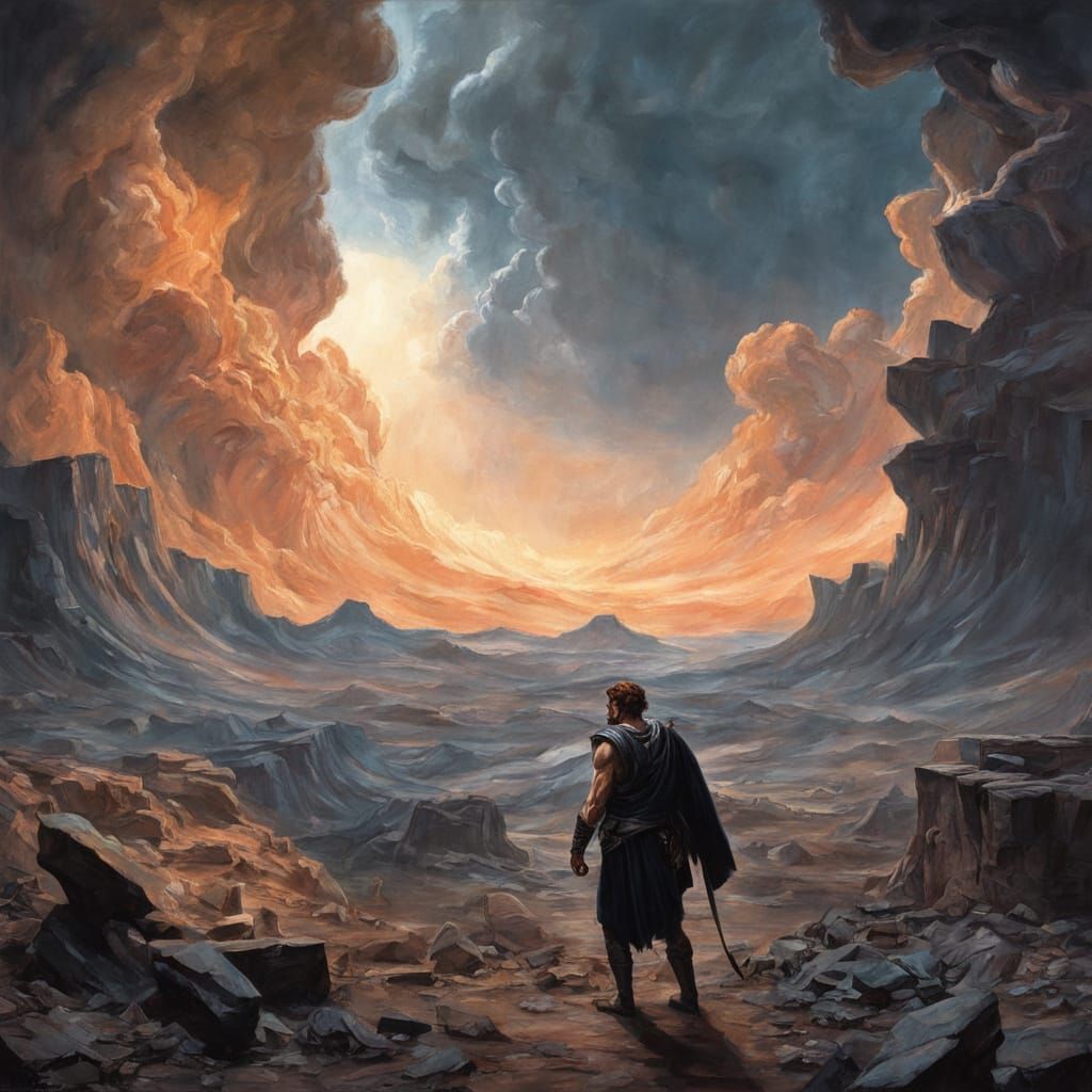 Divine Demi-God Flexes Bicep on Mars