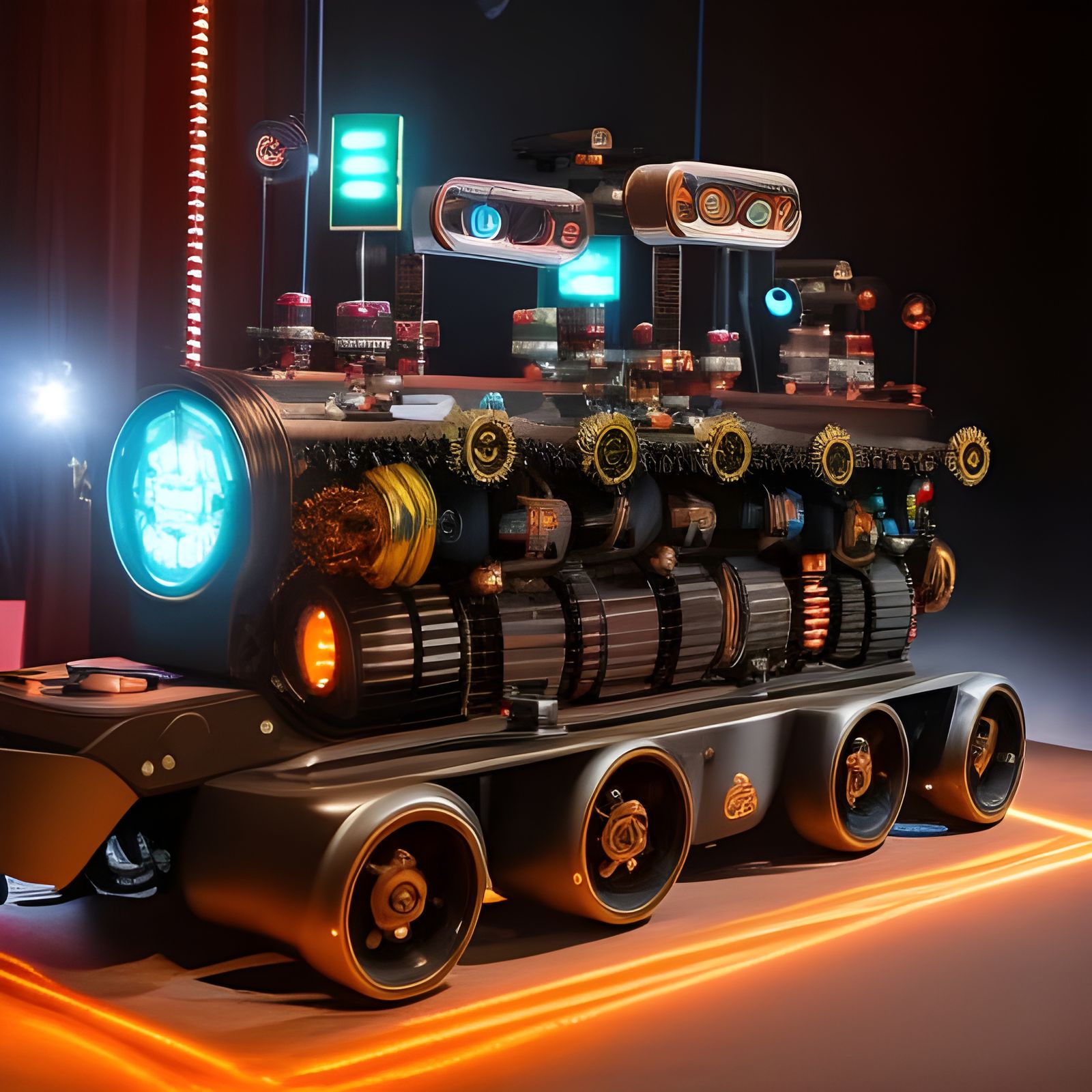 An utterly ridiculous completely useless machine