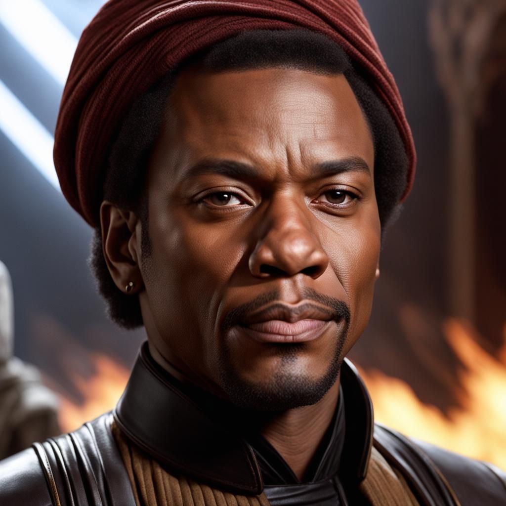 Flamboyant Star Wars Rogue Portrait