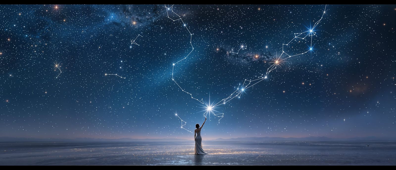 Celestial Weaver in a Dreamlike Universe