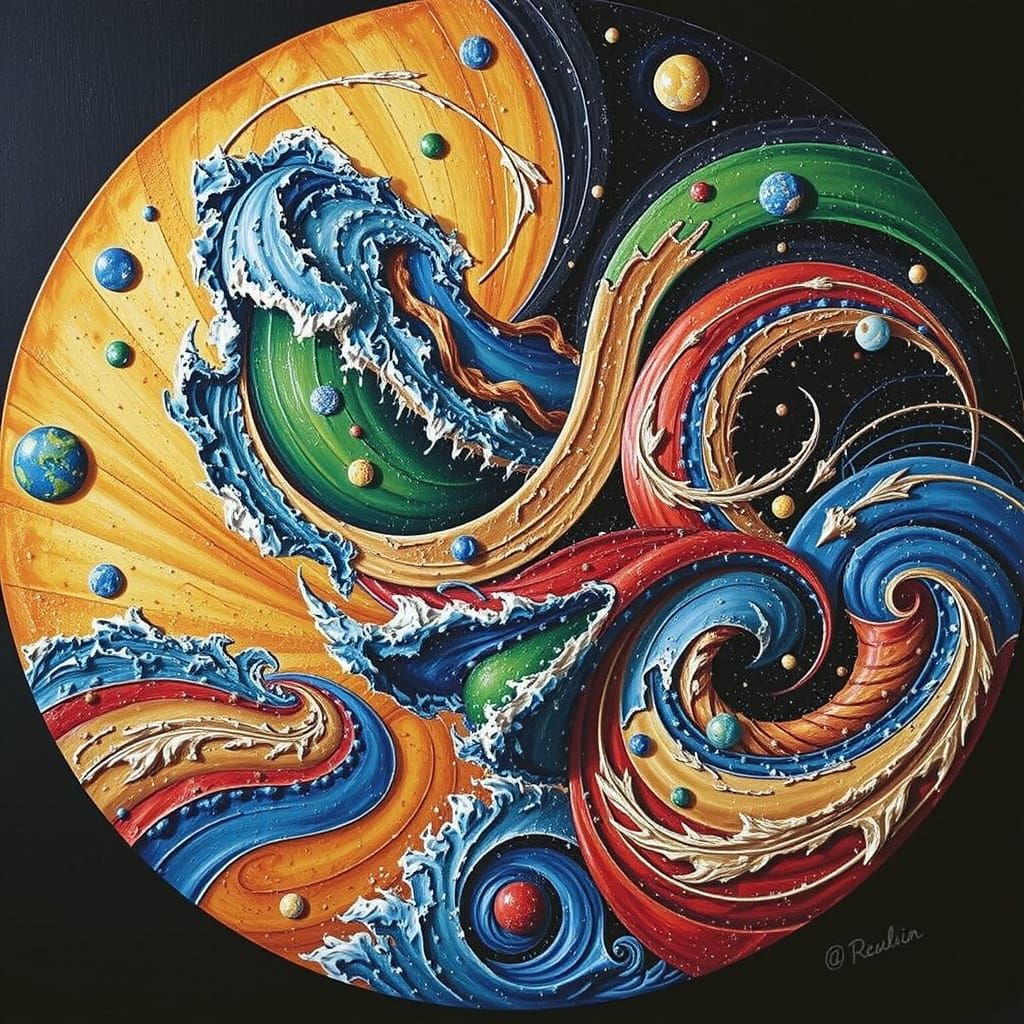 Dynamic Swirling Vortex Motion