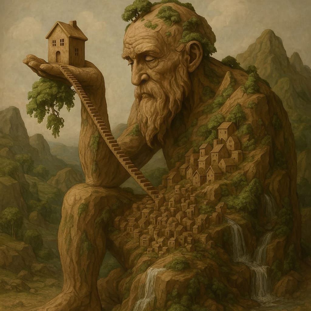 Clay Man Town: A Full-Length Surreal Landscape