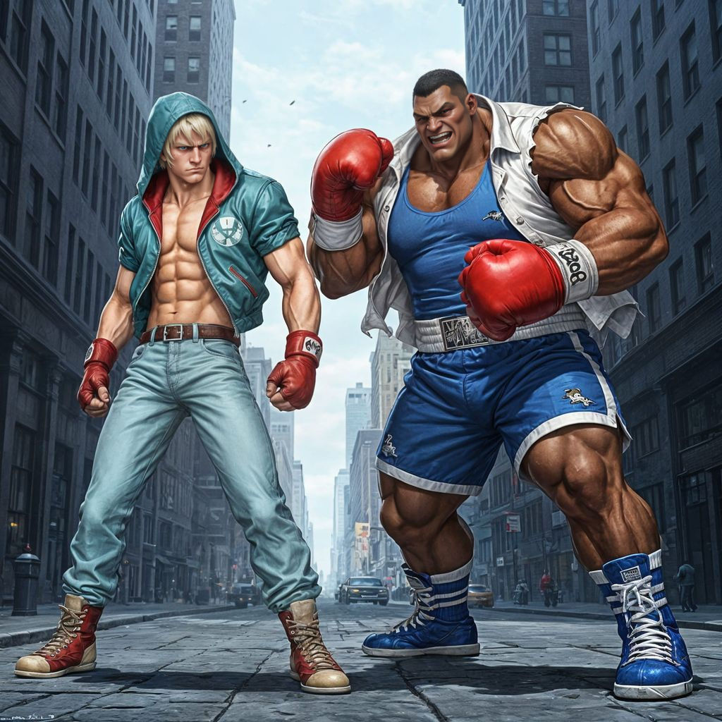 Ed Fights Balrog in Street Fighter 6