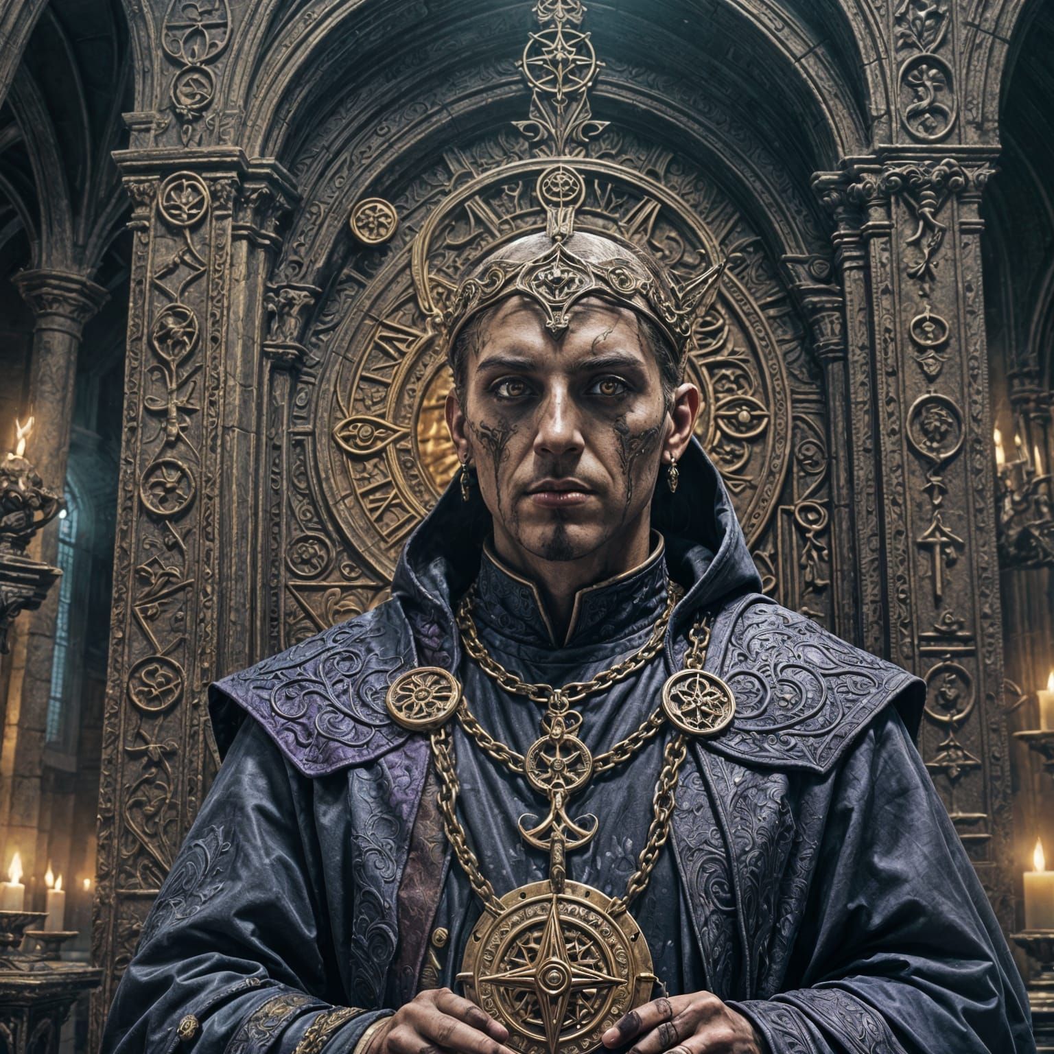 Velvet Acid Christ: Detailed Matte Painting