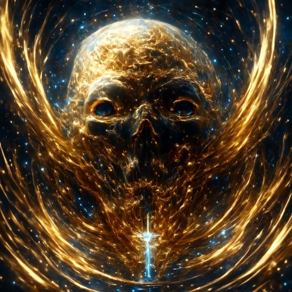 Psychedelic AI Fantasy in Bioluminescent Style