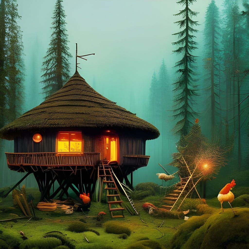 Forest hut