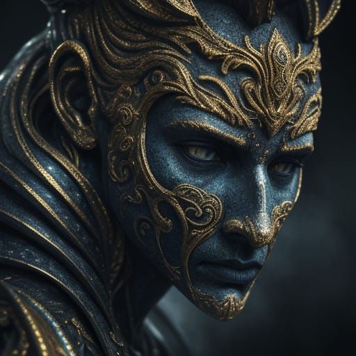 Hyperrealistic Abstract Sculptures in Moody Light