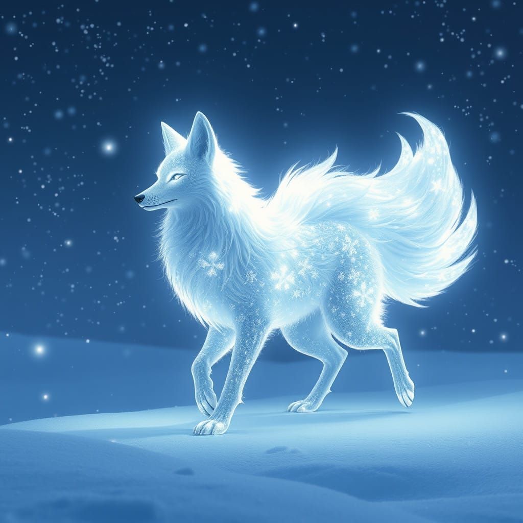 Winter Goddess Reigns Over the Tundra