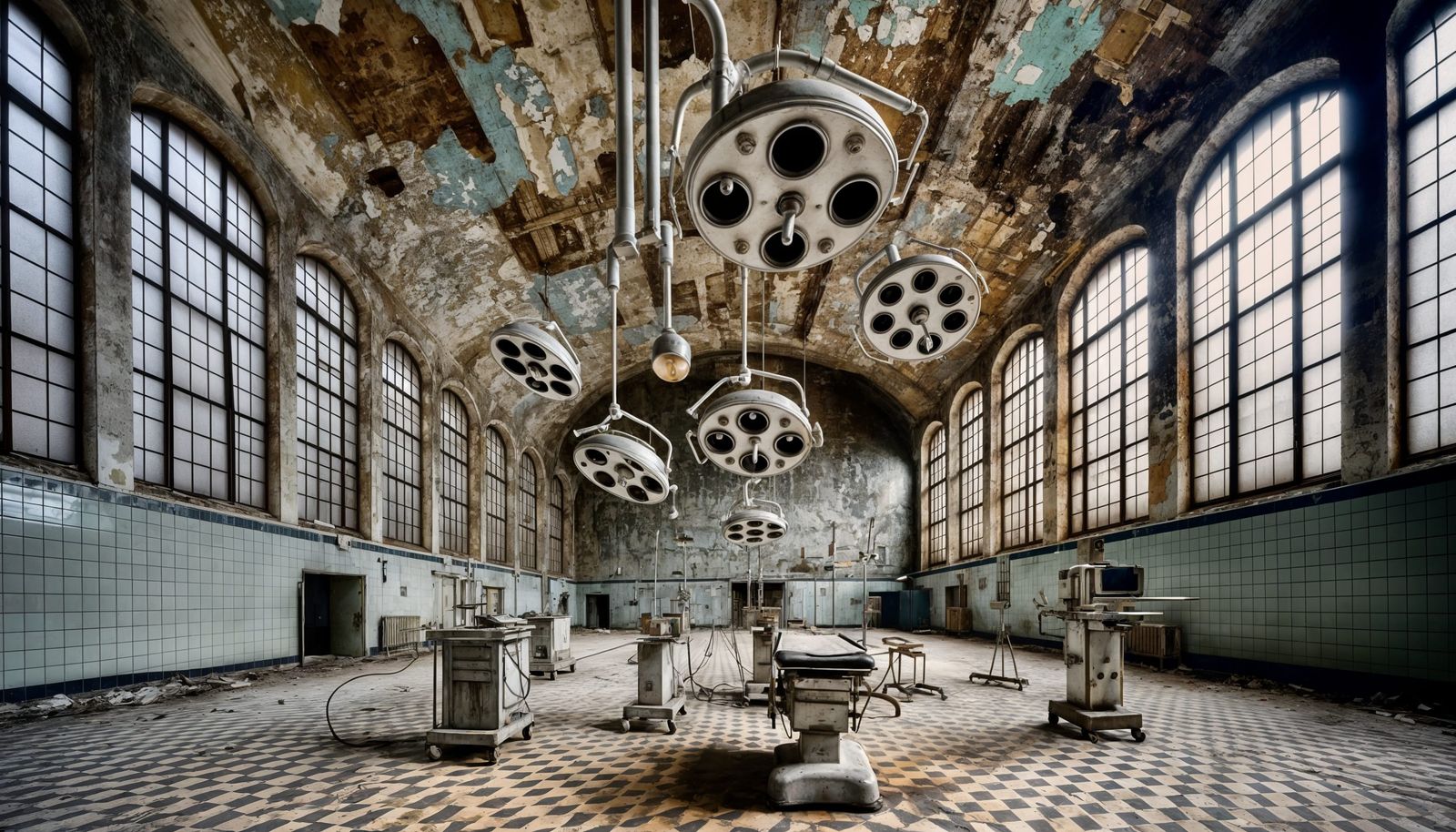 Abandoned art-deco Asylum