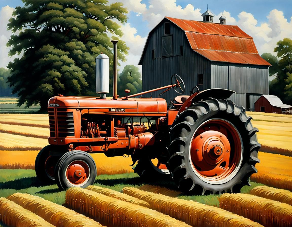 The Appeal of an Old Tractor