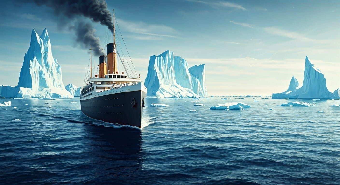 Sailing into the iceberg zone