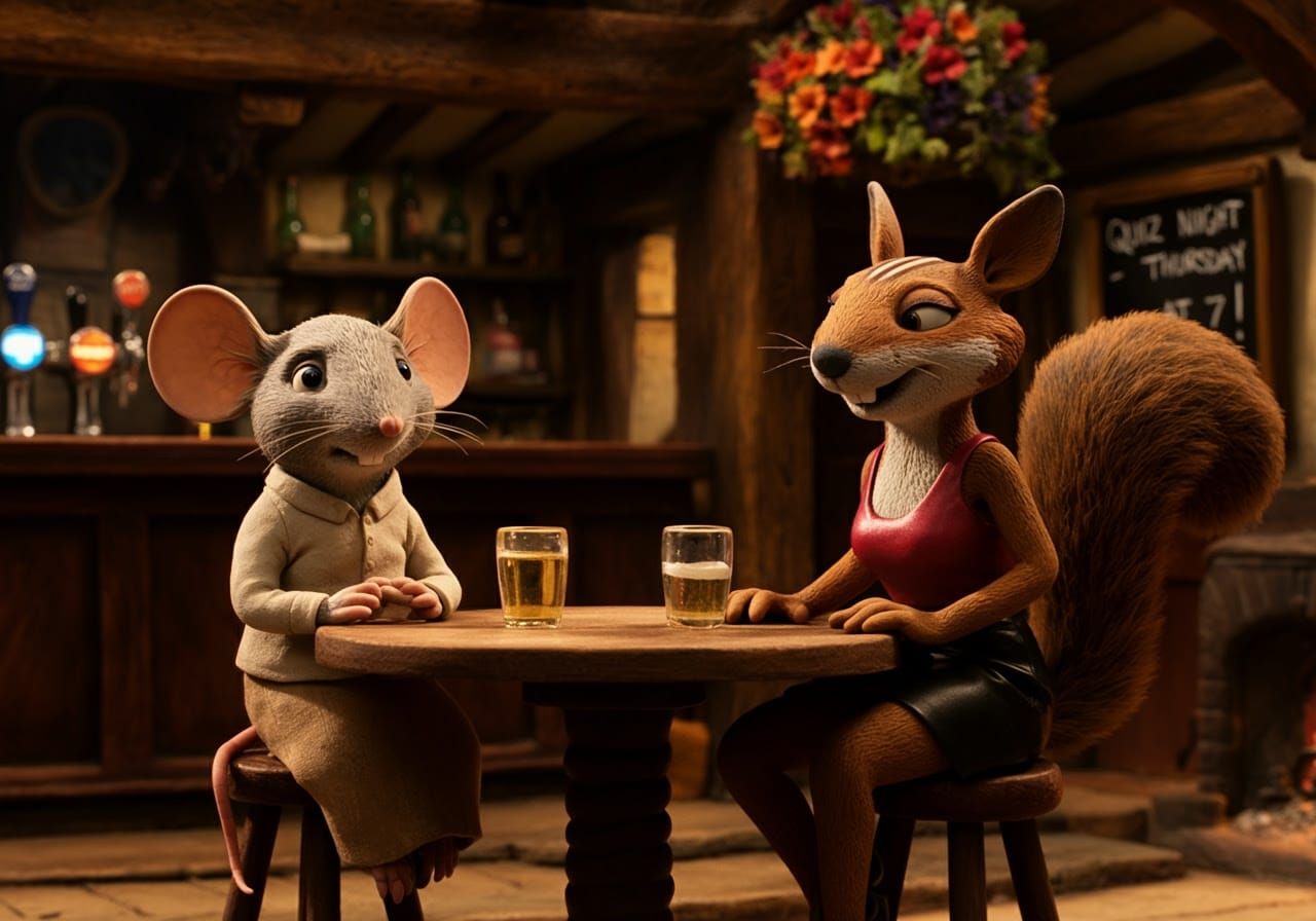 Girls' night out at the Badger's Noggin